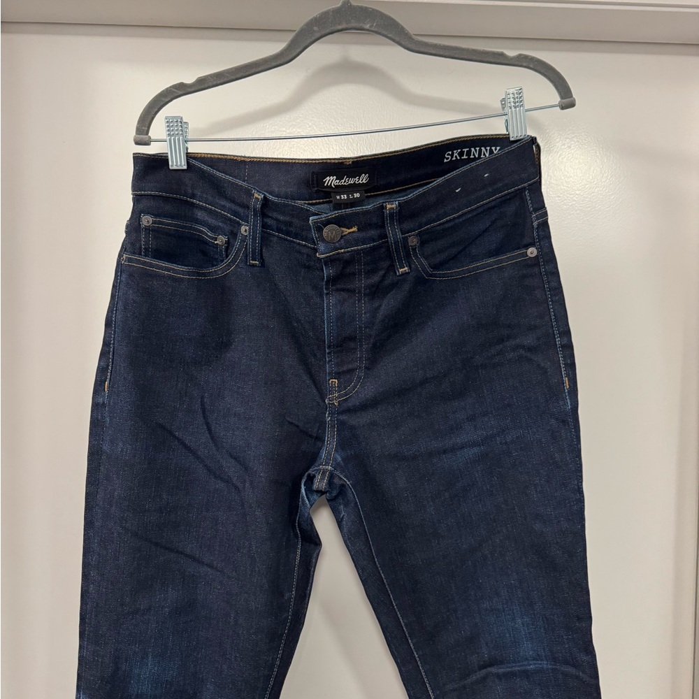 Madewell Men’s Indigo Skinny Jeans